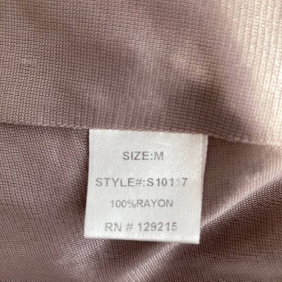 Anthropologie Comme Toi Pleated Layered Lavender & Creme Preppy Skirt Sz M - Picture 3 of 4